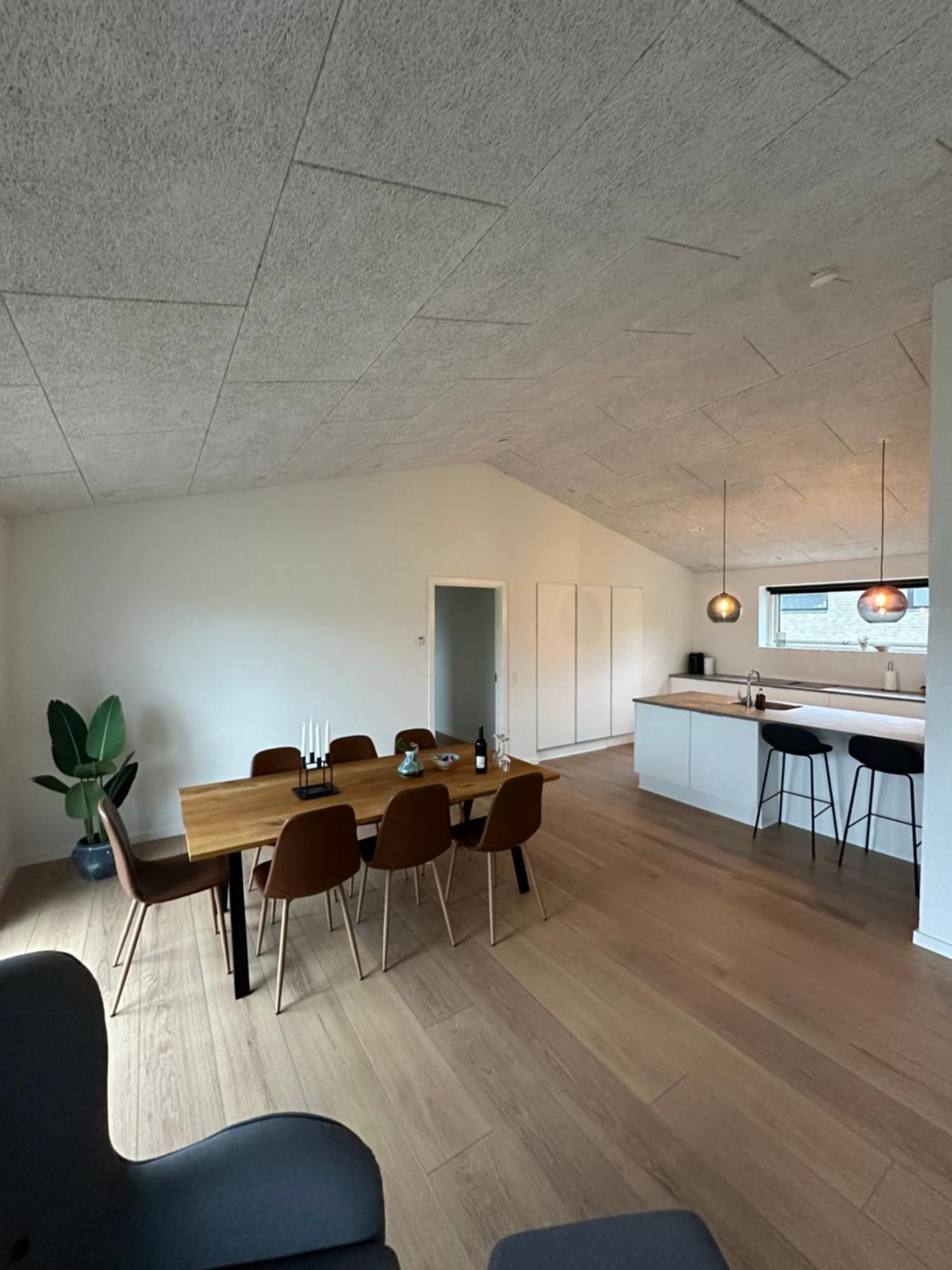 Moderne Nybygget Villa Holstebro Kültér fotó