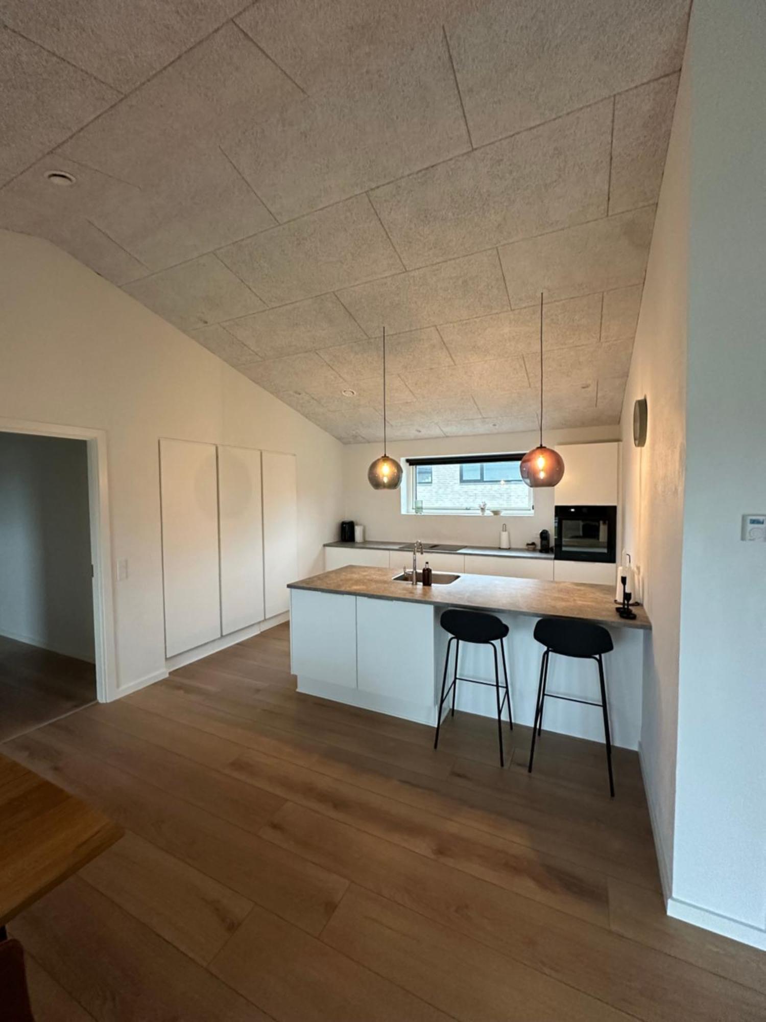 Moderne Nybygget Villa Holstebro Kültér fotó